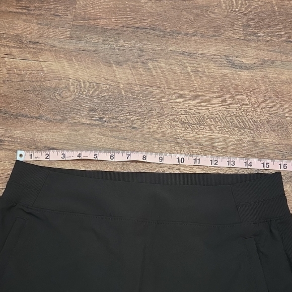 Black A-Line Mini Skorts for Work - Picture 10 of 13